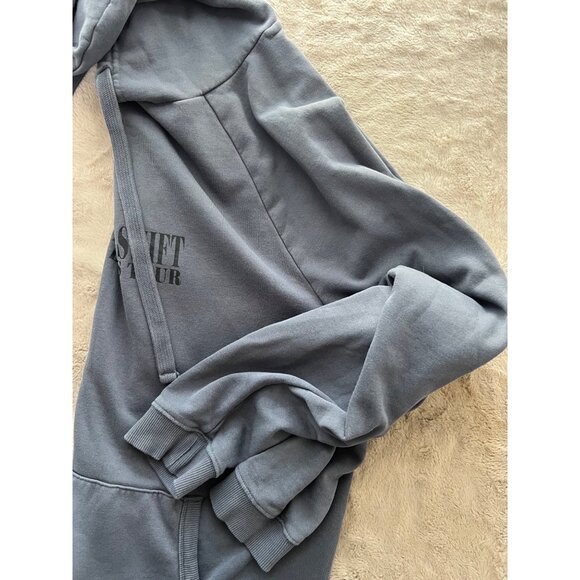 Taylor Swift The Eras Tour 2023 Gray Hoodie L- Fan Apparel With Tour Dates & Poc - Picture 10 of 11